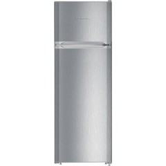 Liebherr Ψυγείο Δίπορτο 271lt Υ157.1xΠ55xΒ63εκ. Inox CTele 2931